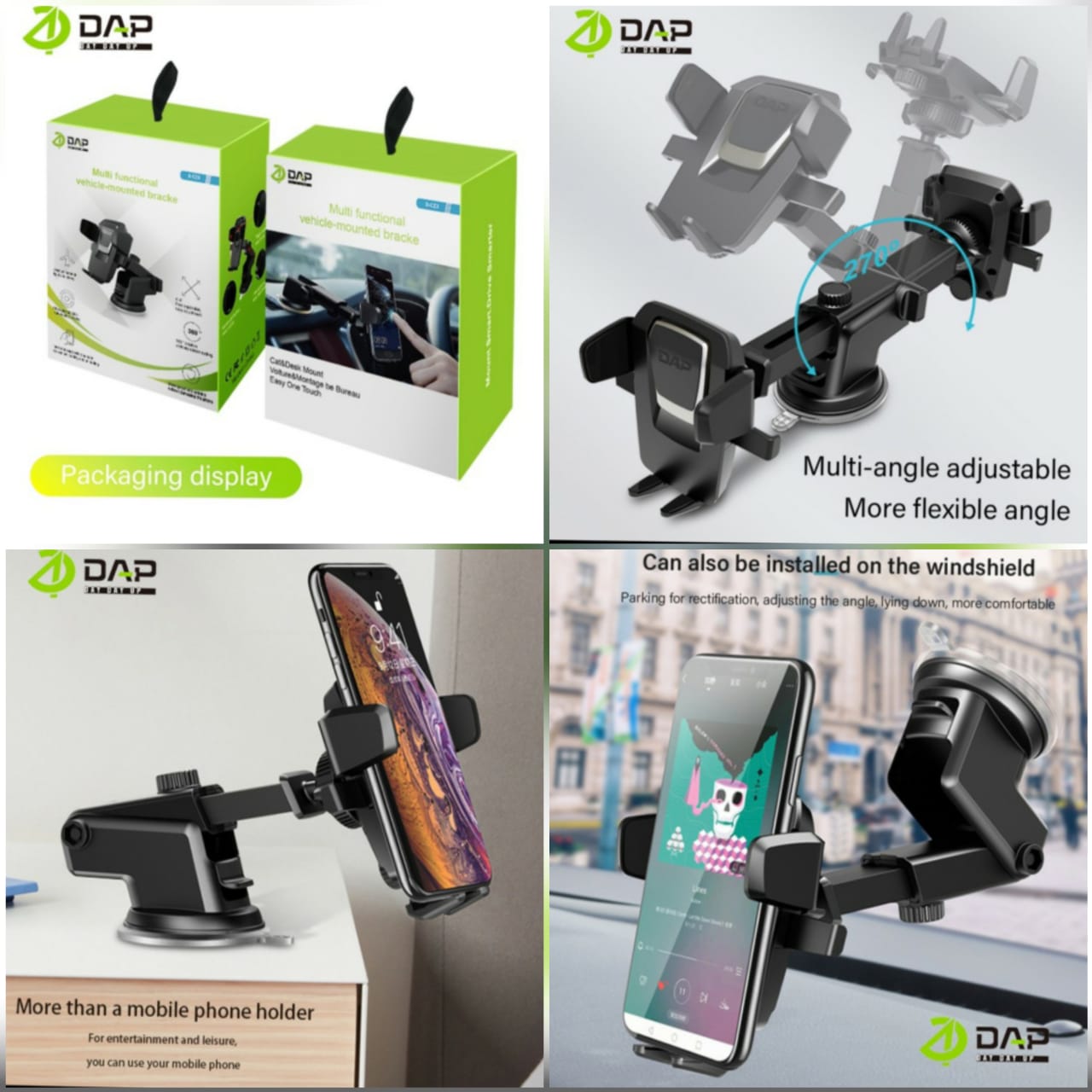 HOLDER HP MOBIL DAP D-CZ3 UNIVERSAL PHONE CAR